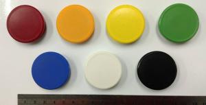 3.8Cm Circular Glass Whiteboard Magnet Can Hold 8 Sheets Of Paper(Ferrite Magnet)